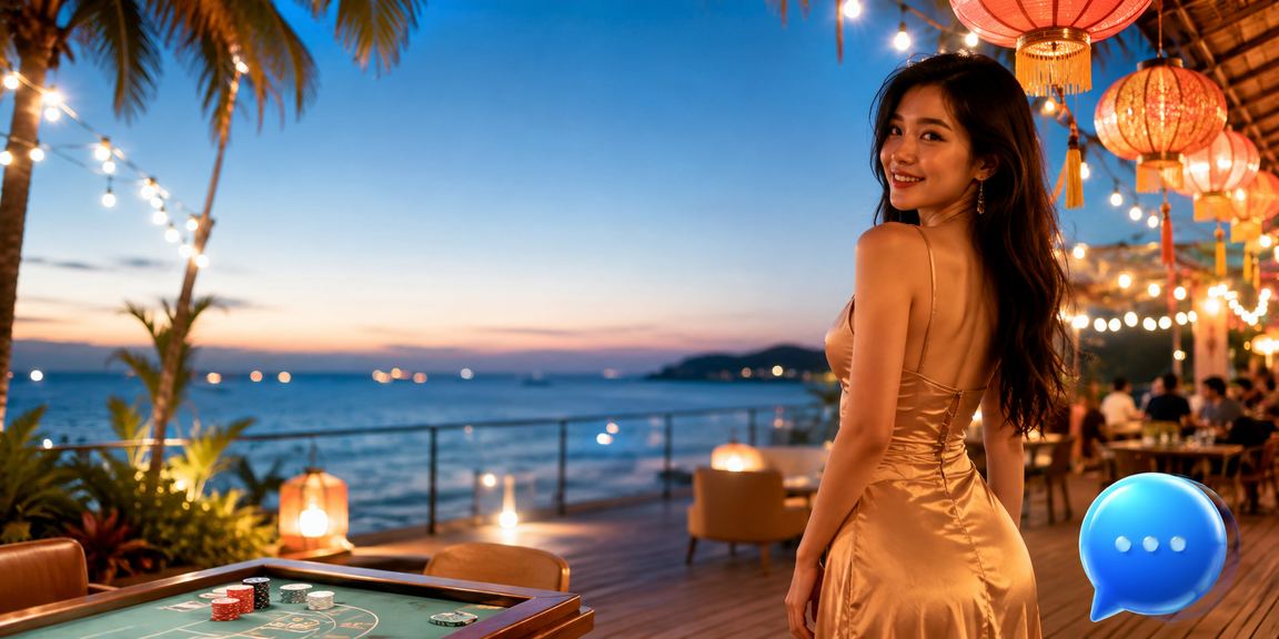 Người chơi thư giãn tại khu vui chơi đêm Phú Quốc