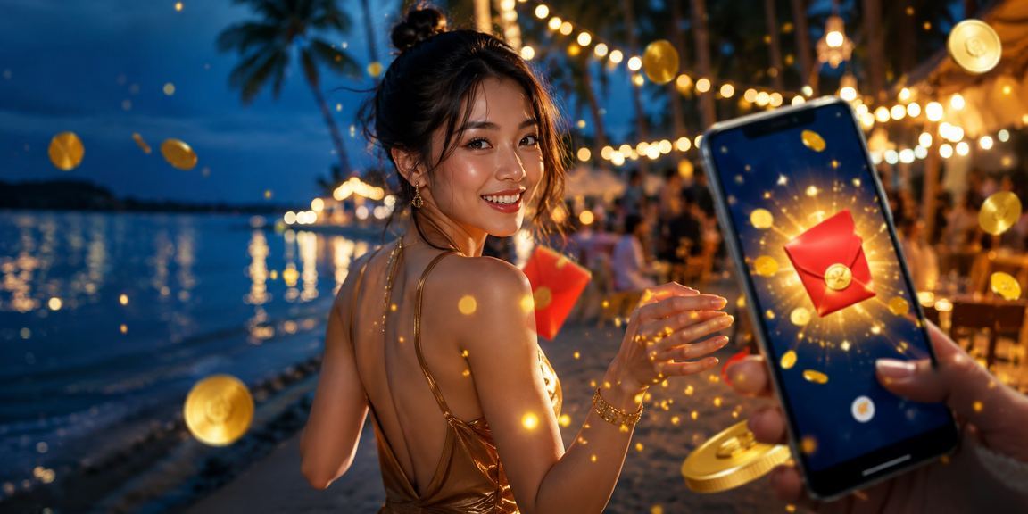 Phong bì đỏ may mắn – ưu đãi thưởng tại Phú Quốc